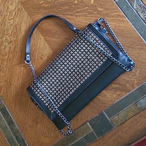 PU Studded Clutch Crossbody Bag - Picture 4 of 16